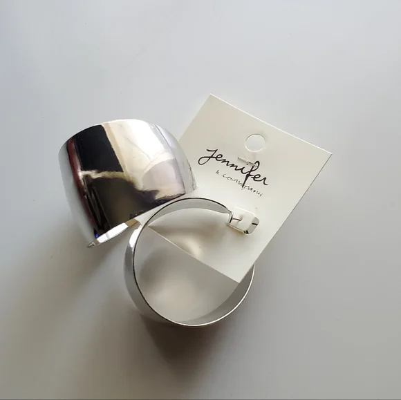 Chunky Hoop Earrings - Picture 1 of 6